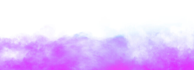 Wall Mural - color smoke transparent background