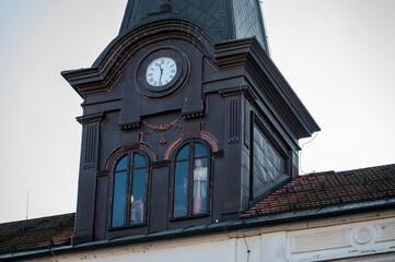 Art, historic buildings and colors of the Slovenian capital. Ljubljana.