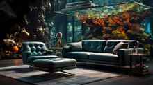 Living Room Theme Oceanic Oasis Lounge