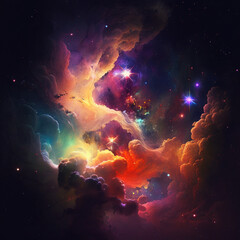 Wall Mural - space view 2