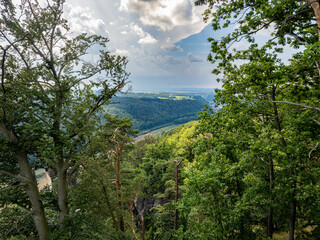 Canvas Print - Elbsandsteingebirge