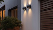 outdoor lighting lamp downlight wall mount modern design for office building