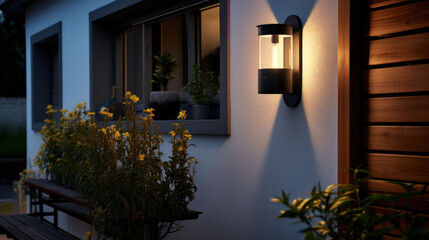 Wall Mural - outdoor lighting lamp downlight wall mount modern design for office building