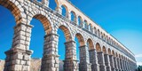 Segovias Roman Aqueduct Arches