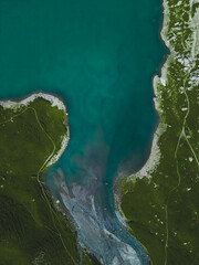  Lac vue en drone 