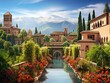Panoramic Alhambra View