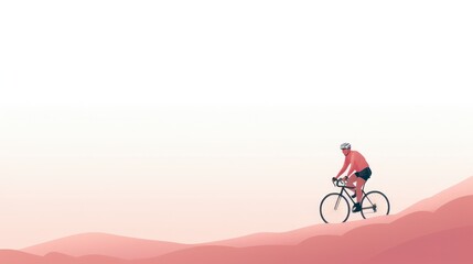 Wall Mural - Design template for cycling