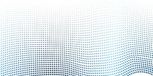 Abstract Halftone Pattern With Dynamic Round Doted Shape With Gray And Blue Oval . Seamless Dot Background Texture With Metal Design Art . Backdrop With Round Shape Illustration And Halftone Design	