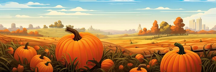 pumpkin patch harvest season