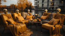 Skeleton Halloween Decorations 