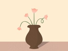 Flowers In Vase 