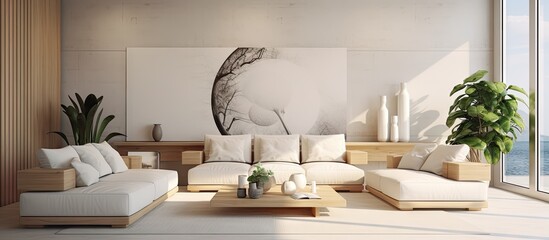 Aufkleber - Series about designing modern living rooms