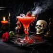 Halloween cocktail