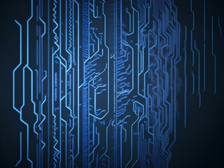 Poster - circuit board background Generated Ai