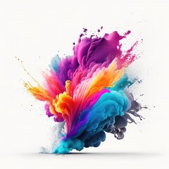 Wall Mural - abstract watercolor background