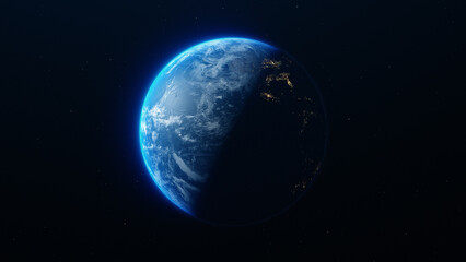 Wall Mural - planet earth from outer space.