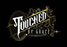 TOUCHED BY GRACE Word CHRISTIAN T Shirt Design