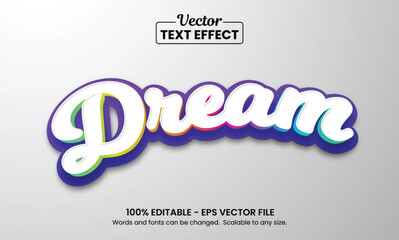 Aufkleber - Elegant And Coloful Text Effect Design, Editable Text Effect.