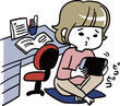 © ASAKURA Chinatsu - 勉強しないでゲームばかりしちゃう