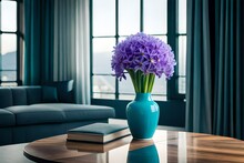 Vase, Flower, Hyacinth, Purple, Nature, Flowers, Single, Color, Isolated, Head, Bouquet, Blue, Plant, Decoration, Black, Indoors