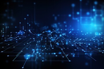 Abstract technology background generate with ai.