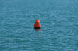 Rote Boje auf dem Meer (nautic sea buoy)