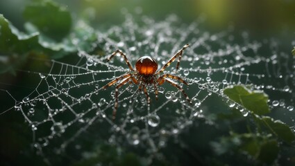 spider on web