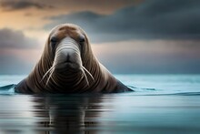 Sea Lion On The River