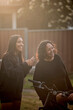 © Austockphoto - Aboriginal family in backyard daughter laughing with mother