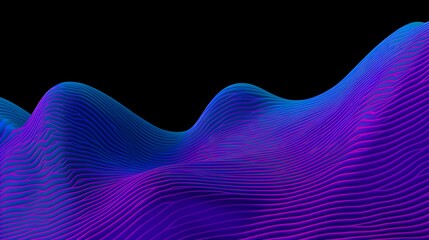 Wall Mural - Abstract element for music design equalizer. Dynamic spectrum line isolated on a background