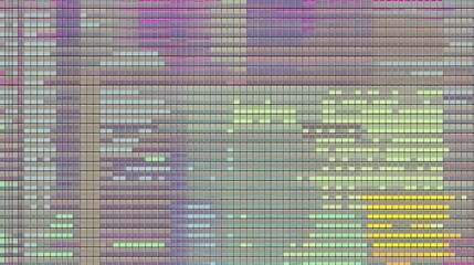 Wall Mural - design abstract digital pixel noise glitch background, error video tv damage.