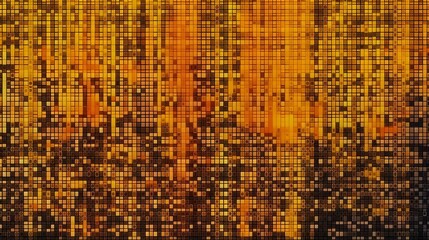 Wall Mural - design abstract digital pixel noise glitch background, error video tv damage.