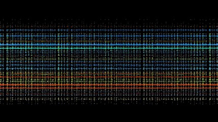 Wall Mural - design abstract digital pixel noise glitch background, error video tv damage.
