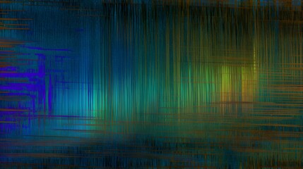 Wall Mural - design abstract digital pixel noise glitch background, error video tv damage.