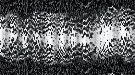 Wall Mural - design abstract digital pixel noise glitch background, error video tv damage.