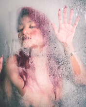 Women shower creepy photo 
bathtub photos of a women