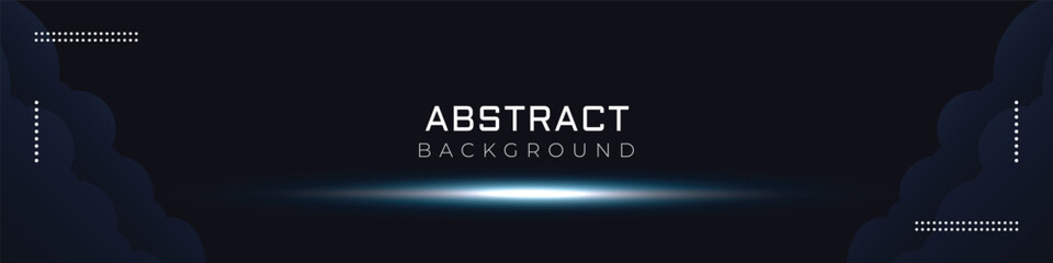 Wall Mural - linkedin banner shiny background