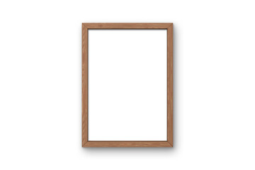 Picture, photo, image, wooden, white rectangle square frame