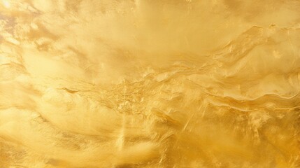 Wall Mural - Shiny gold foil texture background, Generative AI