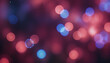 canvas print picture - licht bokeh blur weihnachten licht hell farbe