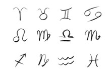 Handdrawn Zodiac Astrology Symbol