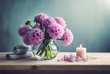 Search For Images

···
Beautiful Bouquet Of Purple Hyacinth And Pink Gypsophila Flowers In A Glass Vase. Spring Floristic Arrangement Concept. Pastel Vintage Style.