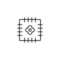 Wall Mural - patchwork icon. handcraft symbol modern, simple, vector, icon for website design, mobile app, ui. ve