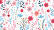 © sanjit536 - small cute flower pattern on background
