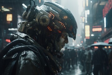 Frozen Passage to the Future: Cyborg's Imposing Stillness in the Face of Technological Shifts