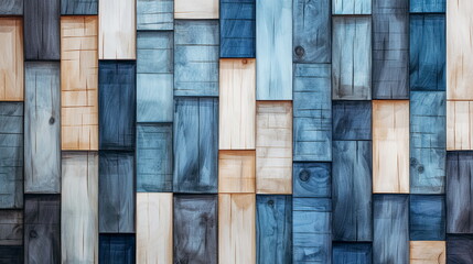 Wall Mural - Colorful wooden wall texture. Abstract background and texture for design.