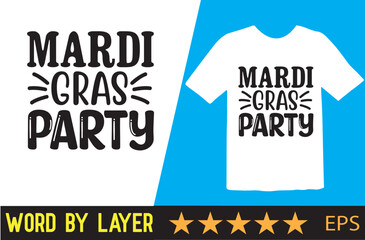 Mardi gras t shirt design