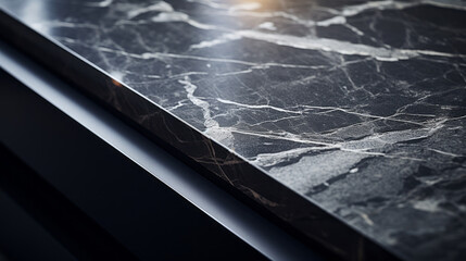 Smooth and polished texture of marble and granite surface