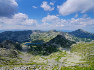 Wall Mural - Amazing summer mountain landscape in Retezat National Park, Romania, Europe