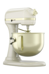 Poster - Stand kitchen mixer. 3D rendering isolated on transparent background